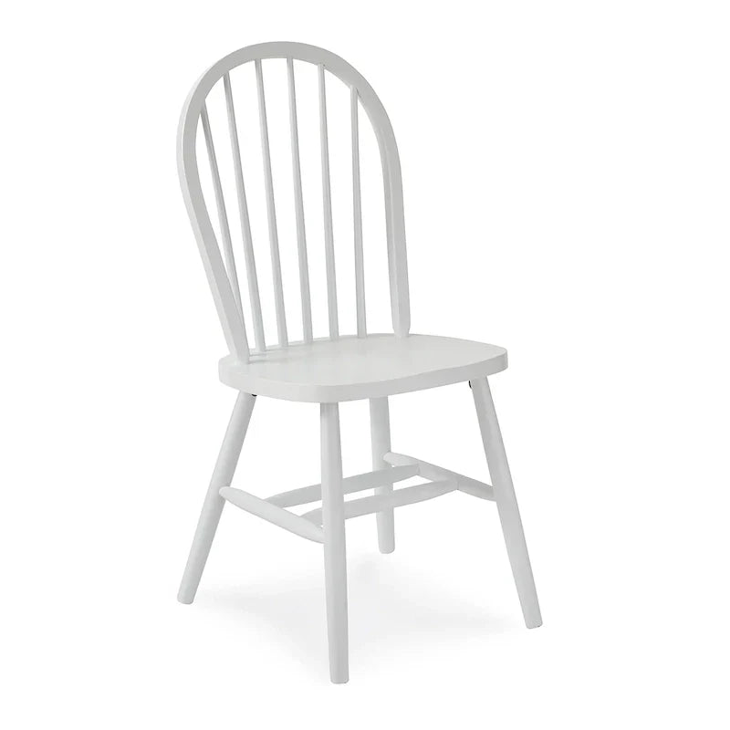 Chaise de salle à manger à dossier fuseau Windsor en bois massif International Concepts