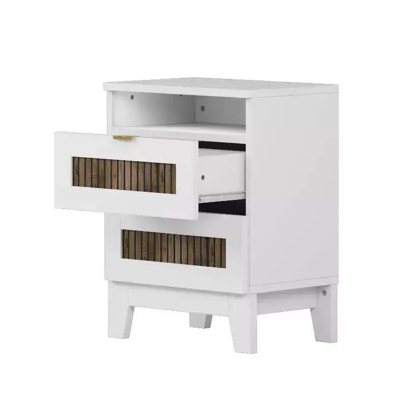 Commode de chambre de style rustique avec 6 tiroirs, meuble de rangement en bois avec poignées métalliques pour salon et couloir, marron
