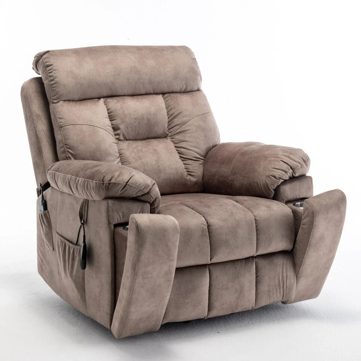 Fauteuil inclinable électrique releveur de massage chauffant