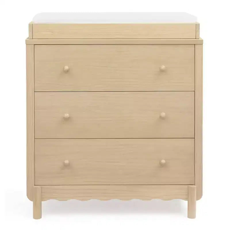 Commode à 3 tiroirs avec plan à langer