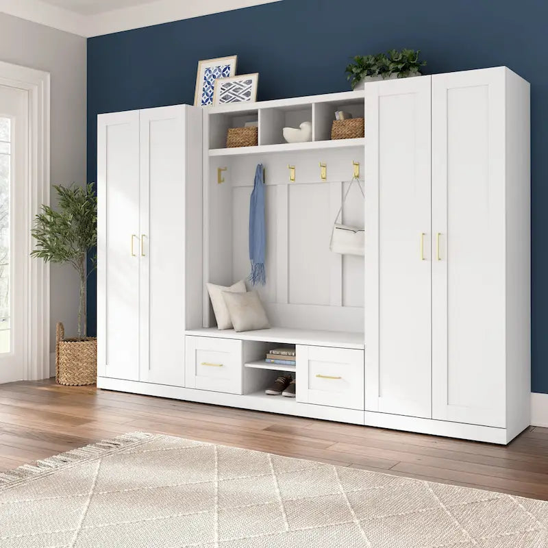 Meuble de rangement haut avec portes 30W