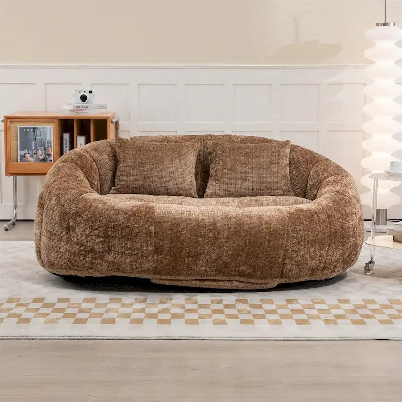 Pouf Géant pour Adulte - Canapé Paresseux Multicolore